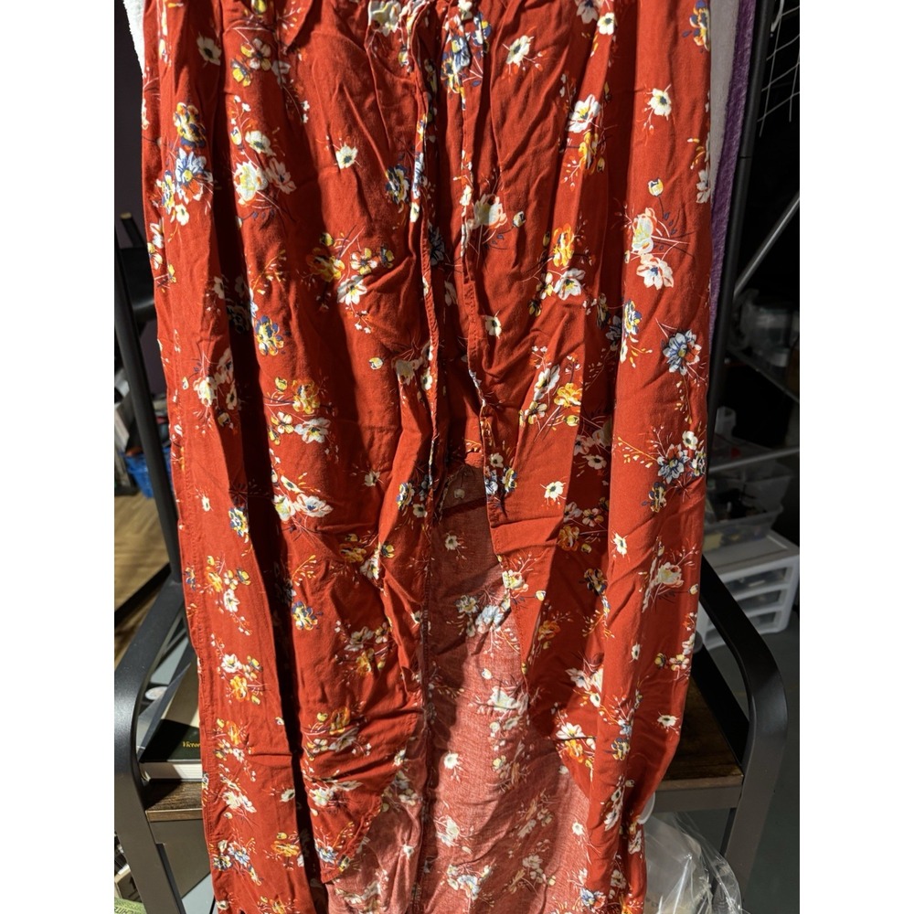 Rue 21 Red/Orange Floral Sundress‎ XL - Picture 6 of 16
